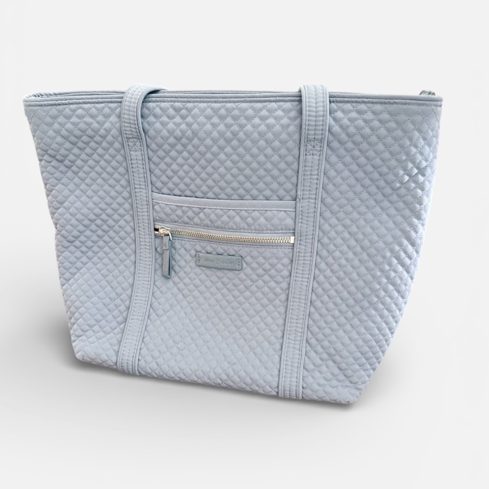 Vera Bradley Quilted Sky Blue Tote